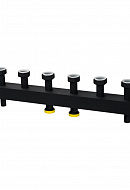 Модульный распределительный коллектор Stout SDG-0016-004003 DN25, до 70 кВт, конструкционная сталь, с термоизоляцией 