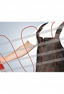 Мат нагревательный кабельный на растяжимой текстильной основе (комплект теплого пола) Electrolux Multii Size Mat EMSM 2-150-1,5 