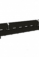 Балансировочный коллектор Gidruss (Гидрусс) BM-60-5D.EPP, до 60 кВт, конструкционная сталь, с термоизоляцией 