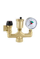 Группа безопасности котла OR 0503.525, 1", латунь, без термоизоляции 