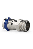 Муфта раструбная Varmega Inox Press с наружной резьбой VM706002205, 22×3/4" 