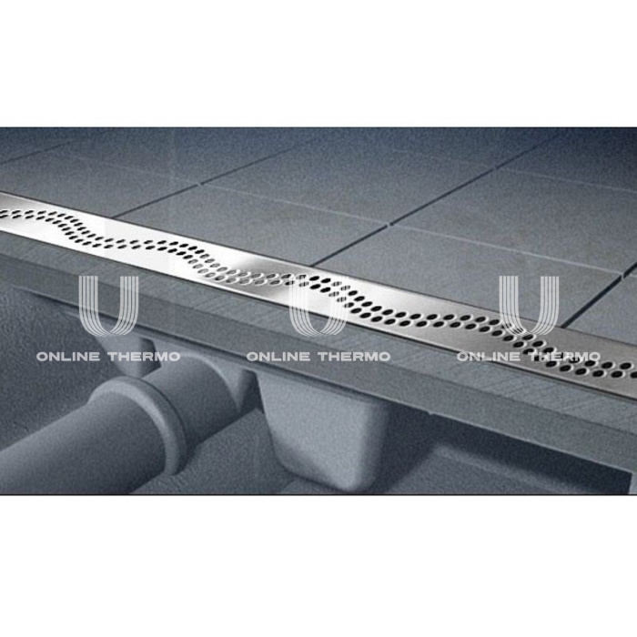 *Душевой лоток (водоотводящий желоб) AlcaPlast APZ8-950, Simple, горизонтальный сток - 950 мм 