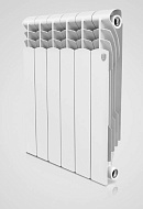 Биметаллический радиатор Royal Thermo Revolution B 500, белый - 4 секции, боковое подключение 