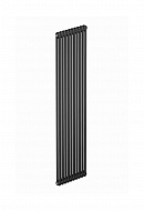 Стальной трубчатый радиатор Rifar Tubog 2180/10 3/4", боковой, антрацит 