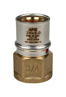 Муфта с внутренней резьбой Stout SFP-0002-003426 3/4"х26, пресс-фитинг 