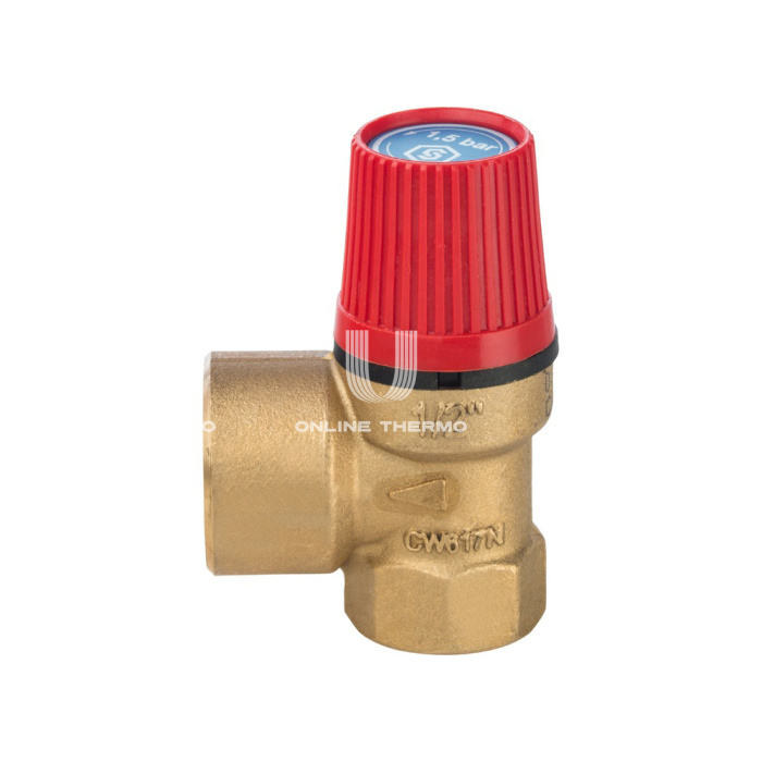 Клапан Stout предохранительный 15x1/2" 
