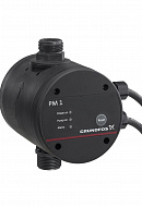 *Реле давления Grundfos PM1 22 96848722, с защитой от «сухого хода»,  давление включения 2.2 бар, НР 1" 