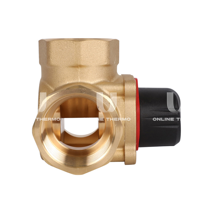Трехходовой поворотный клапан Rommer RVM-0003-025040 ВР 1 1/2", Kvs 25 