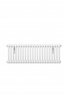 Стальной трубчатый радиатор Arbonia 3037/30 № 12 RAL 9016 3/4", боковой, белый, без крепления 
