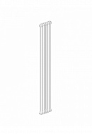 Стальной трубчатый радиатор Irsap Tesi 2 RR218000801A430N01 21800/08 T30 3/4", боковой, белый, с креплением 