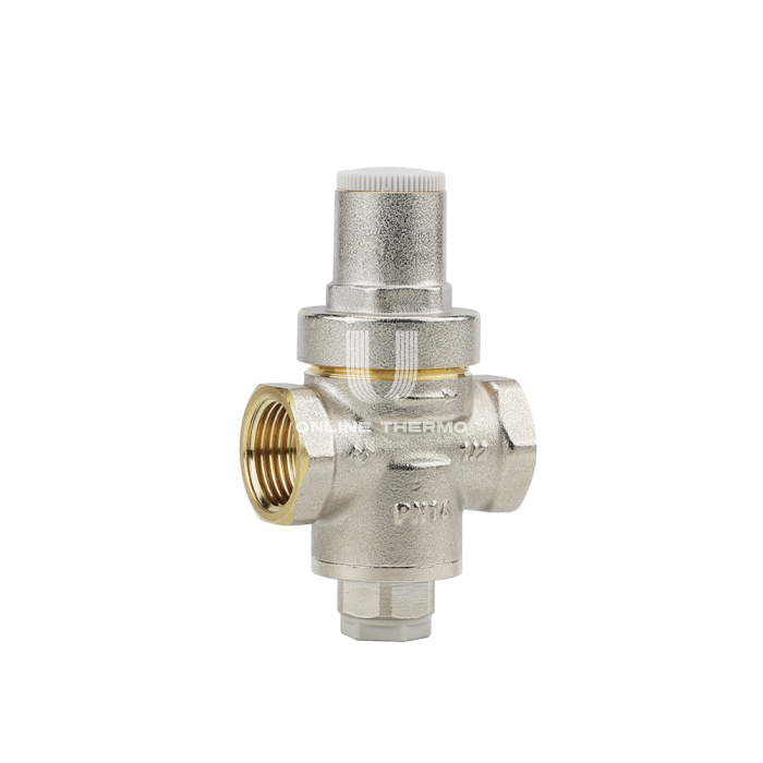 Редуктор давления Varmega VM12501 Minivar 1/2", поршневой, с присоединением к манометру 