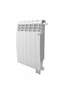 *Биметаллический радиатор Royal Thermo BiLiner 350 Bianco Traffico (белый) VDR - 6 секций, нижнее правое подключение 