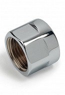 Переходник Giacomini T177X010 ВР 1/2"x16 мм, для стальных труб, хром 