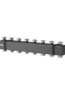 Распределительный коллектор Varmega V-Flow VMPG05-000007, до 7 контуров, сталь, с термоизоляцией 