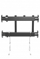 Модульный распределительный коллектор Gidruss (Гидрусс) MK-1000-2x50 DN100, фланец, до 1000 кВт, конструкционная сталь 