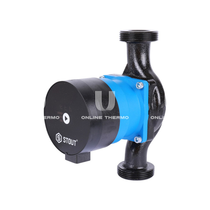 Насос циркуляционный Stout mini SPC-0002-2580180 25-80, с теплоизоляцией, база 180 мм 