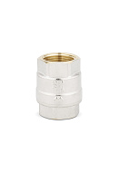 Обратный клапан Varmega VM04802, 3/4" ВР, с металлическим седлом, никелированный 