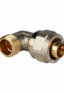 Угольник (угол) с наружной резьбой Stout SFS-0006-001220 1/2"х20, никелированный, компрессионный 