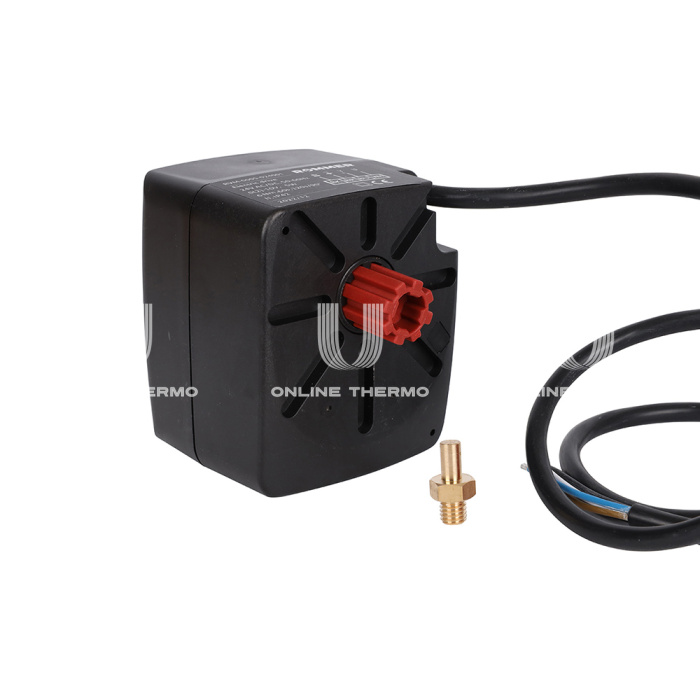 Пропорциональный сервопривод Rommer RVM-0005-024001, 24 В, 90°, 60/120 с, 0-10В, 1 м 
