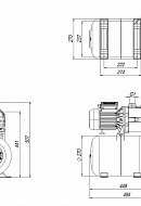 Насосная станция (насос-автомат) Джилекс Джамбо 4721 70-50 П-24, корпус из пластика, бак 24 л 