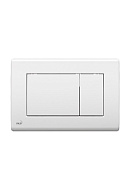 Кнопка смыва AlcaPlast M270, белая 