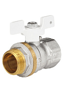 Кран шаровый Aquasfera Standard 1104-03, ВР-НР 1", полнопроходной, ручка-бабочка 