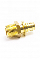 Муфта переходная (переходник) с наружной резьбой Rehau Rautitan RX+ 14563111001, 16х1/2", аксиальная 