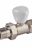 Комплект радиаторных прямых клапанов ручной регулировки Royal Thermo RTO 50.010 3/4" ВР-НР, 2 шт. 