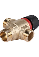Термостатический смесительный клапан Rommer RVM-0122-166020 НР 3/4", Kvs 1.6, PN5, 35-60°C 