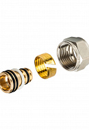 Фитинг компрессионный Stout для труб PEX-AL-PEX 16х2,0х1/2" 