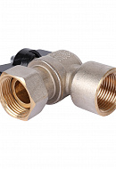 Кран шаровый угловой с накидной гайкой Stout SVB-1010-000020 3/4"x3/4" ВР-НГ, ручка-бабочка 