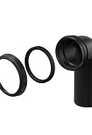 Колено стока AlcaPlast M908, комплект 90/90 