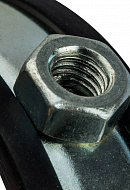 Хомут для труб Stout с гайкой 2 1/2" (75-80) 