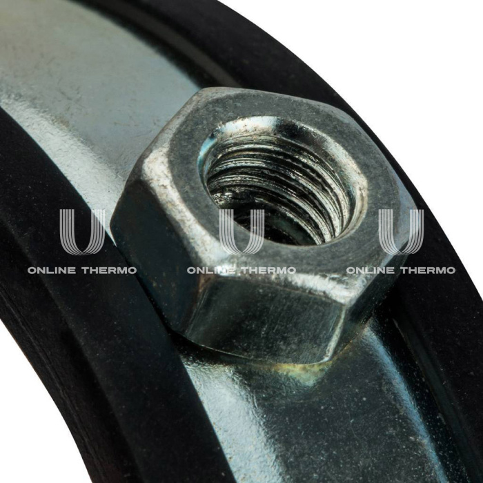 Хомут для труб Stout с гайкой 2 1/2" (75-80) 