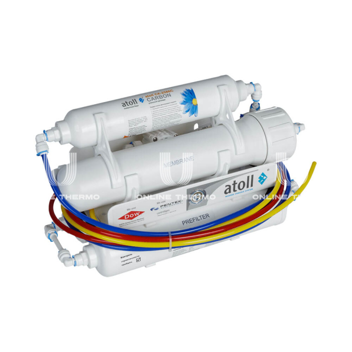 Система обратного осмоса Atoll ATEFDR061 A-450 STD Compact, 4 ступени, 120 л/сутки 