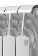 Биметаллический радиатор Royal Thermo Vittoria 350, белый VDR - 19 секций, нижнее правое подключение 