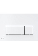 Кнопка смыва AlcaPlast THIN M570, белая 