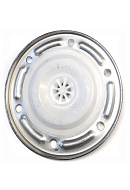 Контрфланец Wester 3/4", диаметр 140 мм, нержавеющая сталь, со штуцером 