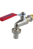 Кран шаровый Aquasfera Euro 1019-01, НР-штуцер 1/2", ручка-рычаг 