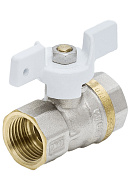 Кран шаровый Aquasfera Standard 1102-03, ВР 1", полнопроходной, ручка-бабочка 