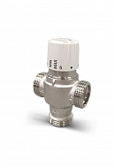 Термостатический смесительный клапан Varmega T271002N-UT DN25 НР 1", Kvs 1.7, PN10, 30-65°C,  смешение вниз 