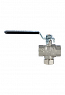 Кран шаровой Stout с фильтром 1/2" 