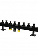 Модульный распределительный коллектор Stout SDG-0016-005005 DN32, до 150 кВт, конструкционная сталь, с термоизоляцией 