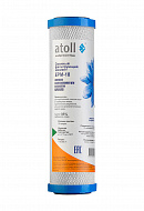 Картридж фильтра Atoll ATECRT036 EPM-10, прессованный активированный уголь, ГВС и ХВС, 10", сорбционная очистка 10 мкм, 10SL 