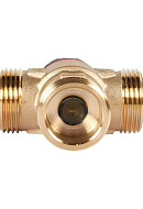 Термостатический смесительный клапан Rommer RVM-0131-164325 НР 1", Kvs 1.6, PN5, 20-43°C 