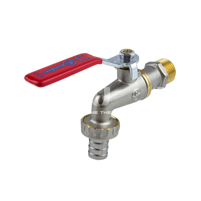 Кран шаровый Aquasfera Euro 1019-02, НР-штуцер 3/4", ручка-рычаг 