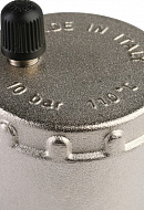 Автоматический воздухоотводчик Stout SVS-0011-000020 3/4", вертикальный выпуск, никелированный 