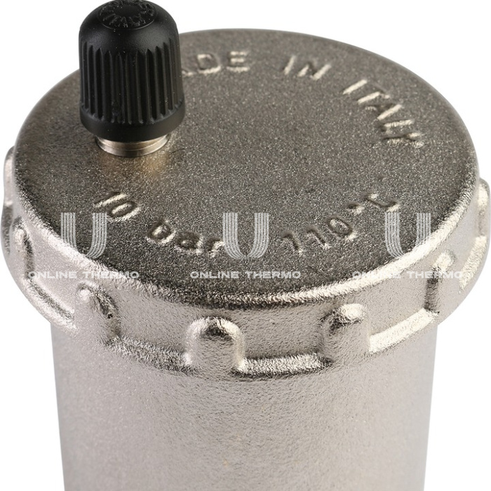 Автоматический воздухоотводчик Stout SVS-0011-000020 3/4", вертикальный выпуск, никелированный 