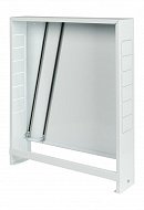 Коллекторный распределительный шкаф наружный Stout SCC-0001-000067 ШРН-2, на 6-7 коллекторных выходов, 651х120х554 мм 