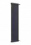 Стальной трубчатый радиатор Arbonia 3180/04, № 12, Anthrazit Metallic 3/4", боковой, серый (стальной), без крепления 